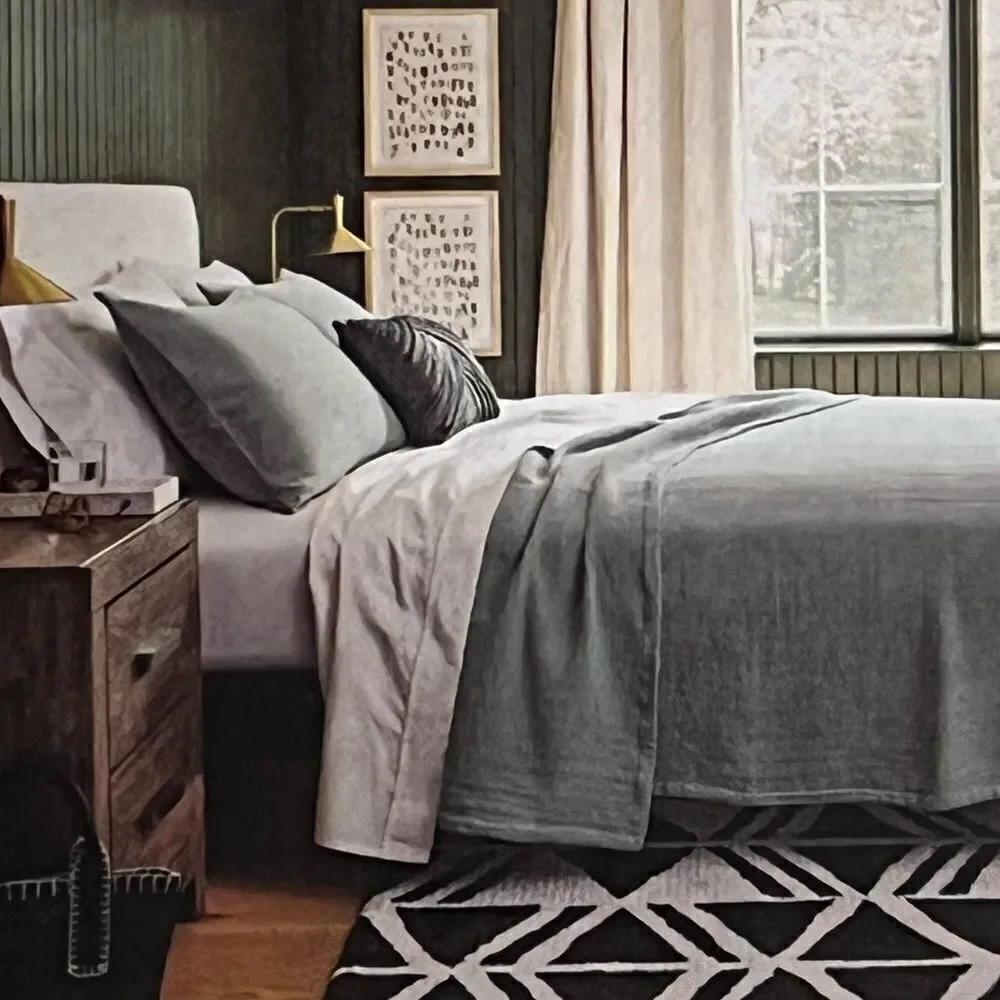 King Luxe Matelasse Coverlet Light Teal Green -‎ Threshold